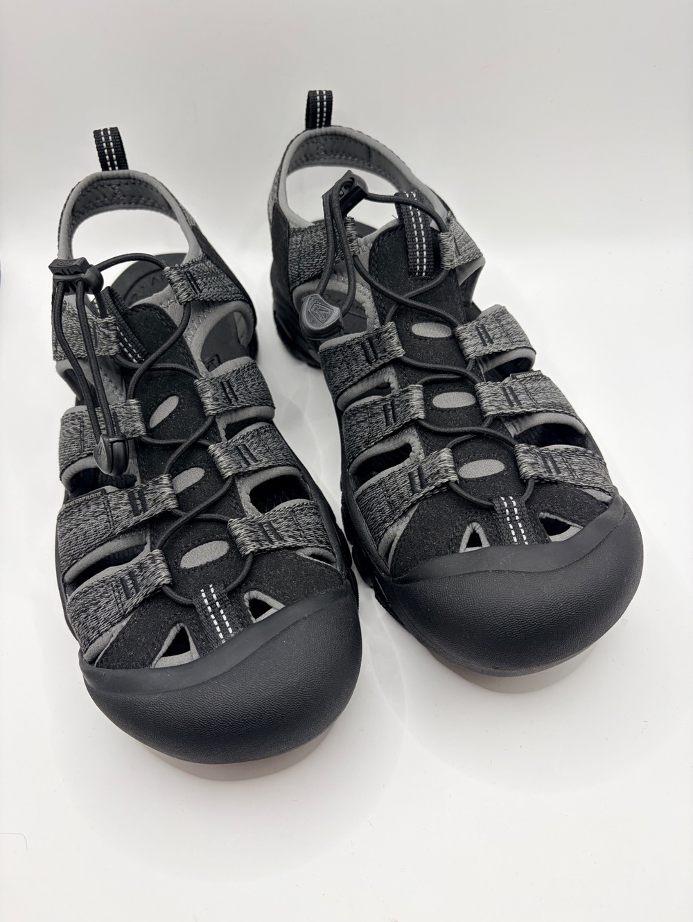 KEEN Newport H2 Men 13 Black Steel Grey Water Hiking Sandals 1022252 New No Box